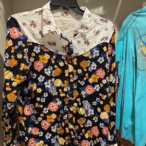 Floral Button-Up Shirt